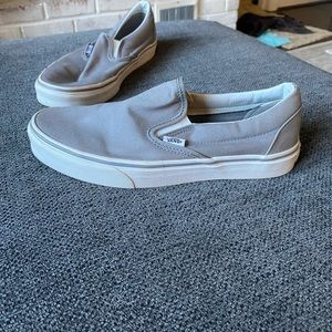Slip on gray vans